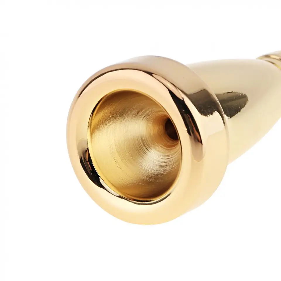金メッキトランペットマウスピース 3C/5C/7C