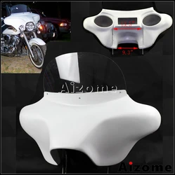 6x9 Speakers Batwing Fairing Headlight Windshield Wind Screen for Harley Road King 1994-13 FLHR FLHRS FLHRC FLHRI FLHRCI FLHRSE