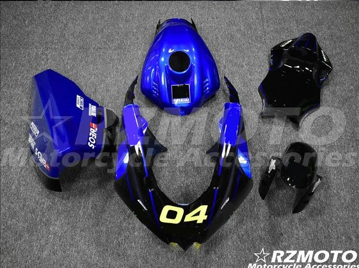 New track version fiberglass fairing For YAMAHA R6 2017 2018 2019 2020 Available in various colors  No.2887