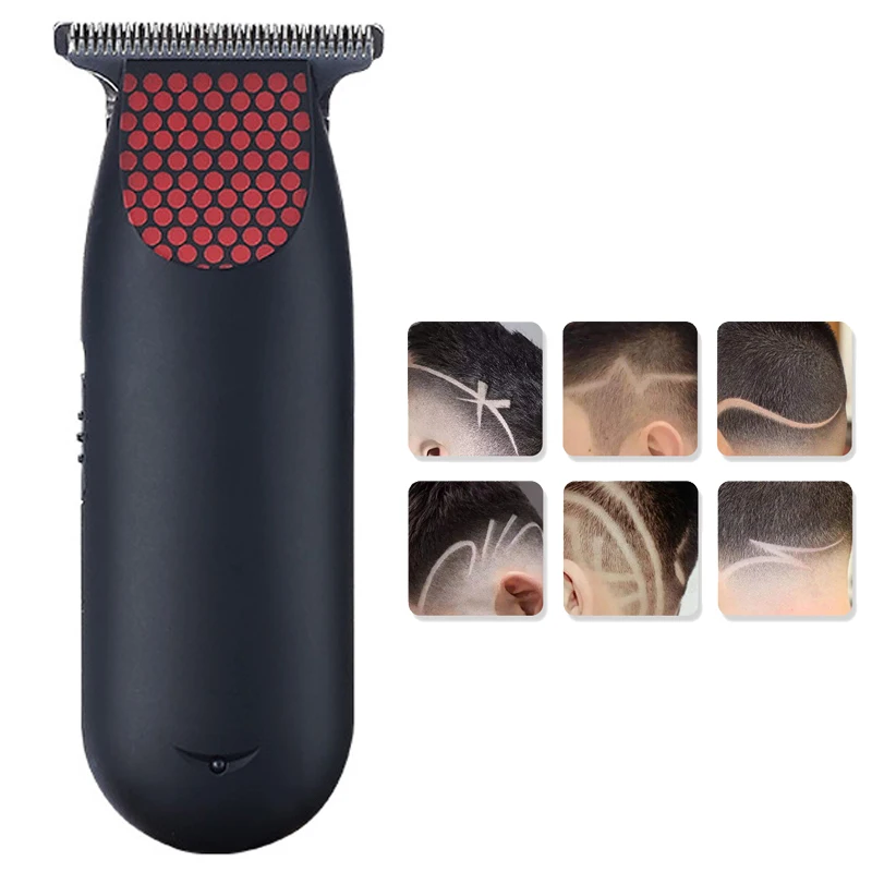 

Men's Electric Hair Clipper Low Noise Mini Hair Cutter Portable Waterproof Convenient USB Charging Clippers Shaved Scissors