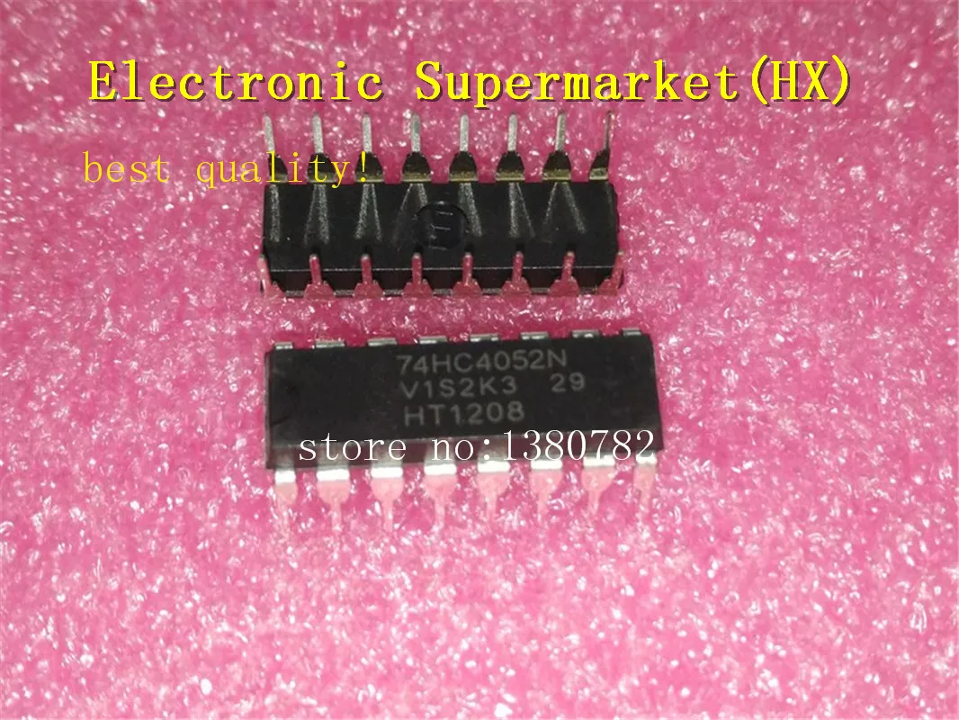 

Free Shipping 100pcs/lots 74HC4052N 74HC4052 DIP-16 New original IC In stock!