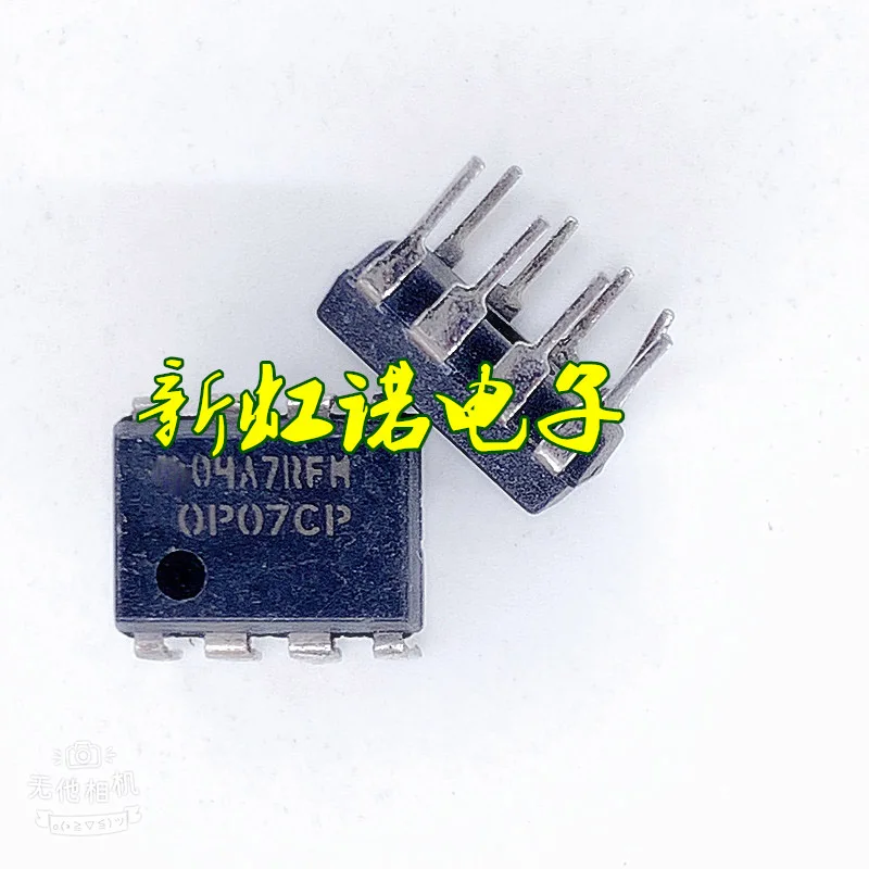 

5Pcs/Lot New OP07CP Operational Amplifier DIP-8 Integrated circuit IC Good Quality In Stock