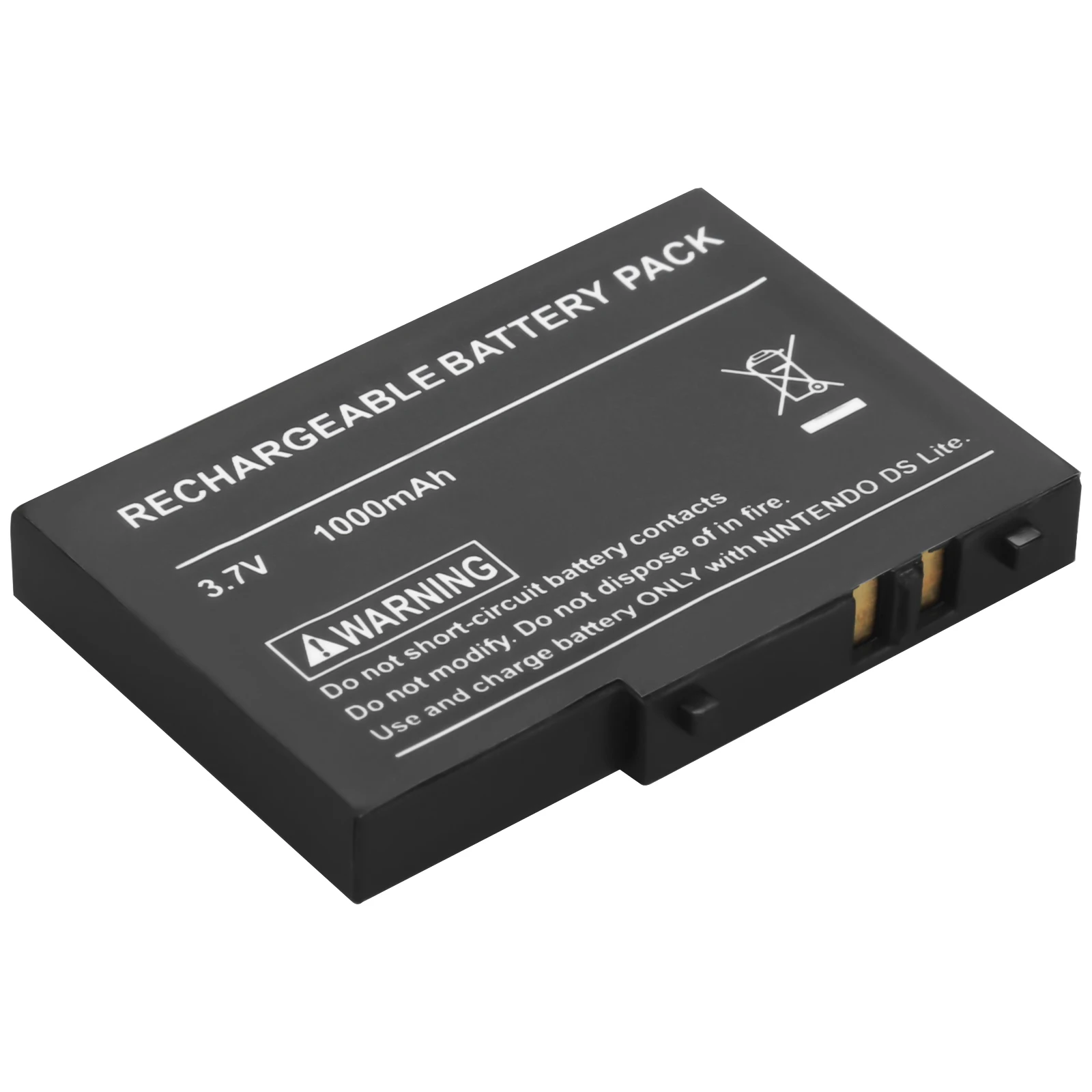 1000mAh 3.7V Rechargeable Lithium-ion Battery  for Nintendo DSL NDS Lite