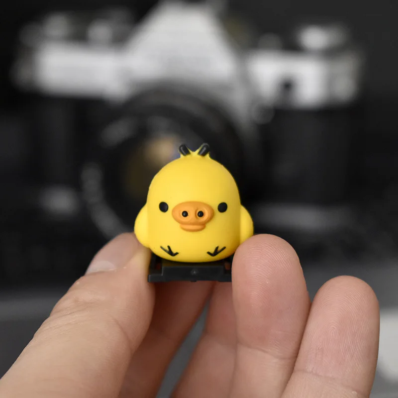 3D Lovely Pig Chick Hot Shoe Cover Cap Anti-Dust for Nikon Canon Sony Fujifilm Samsung Panasonic Leica Olympus