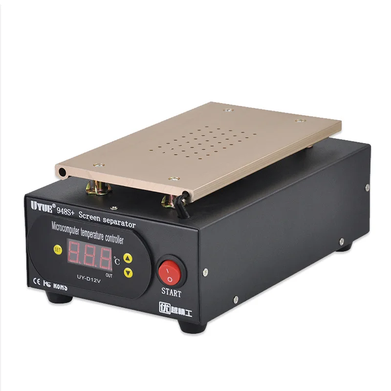 LCD Separator Machine Build-in Pump Vacuum Screen Repair Machine Kit For Smart Phone Refurbish 948S+ With Phone Disassemble Tool