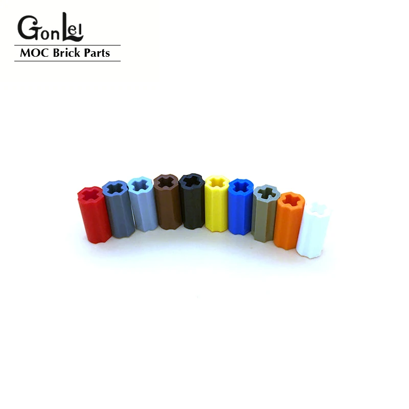 30Pcs/Lot Technical Axle Connector Smooth Bricks Parts 59443 DIY Block Bricks Set Toys Compatible with 6538c