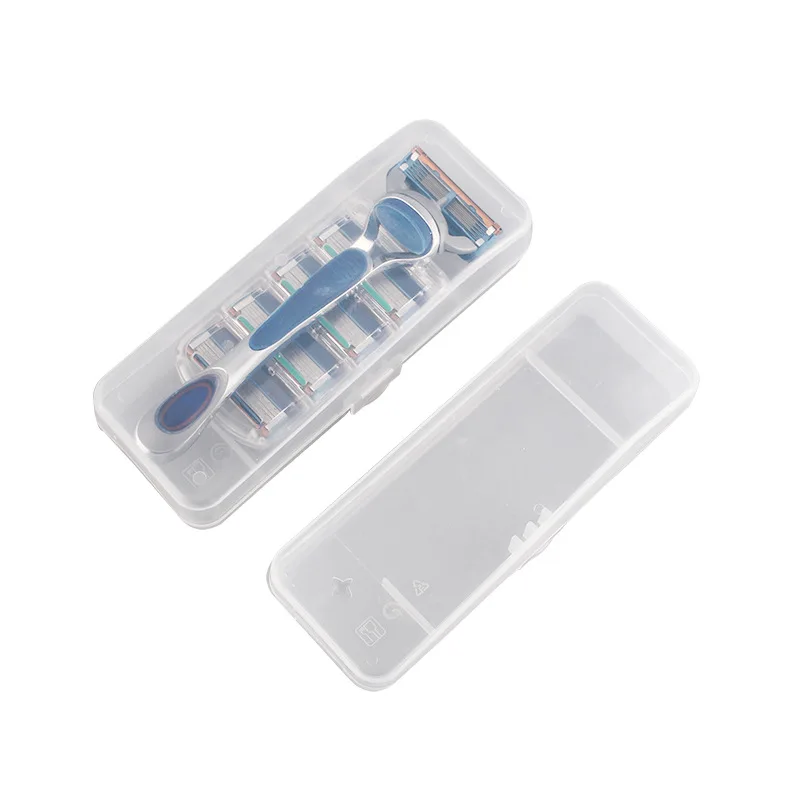 Universal Shaver Case Transparent Shaver Storage Box Men Razor Box Shaving Machine Plastic Case Eco-Friendly Bath Accessories