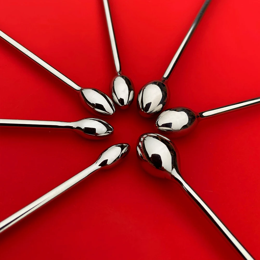7pcs/Set Sex Toys Metal Urethral Catheter Male Steel Urethral Dilator Horse Eye Stimulation Penis Plug Sounding Masturbator Men