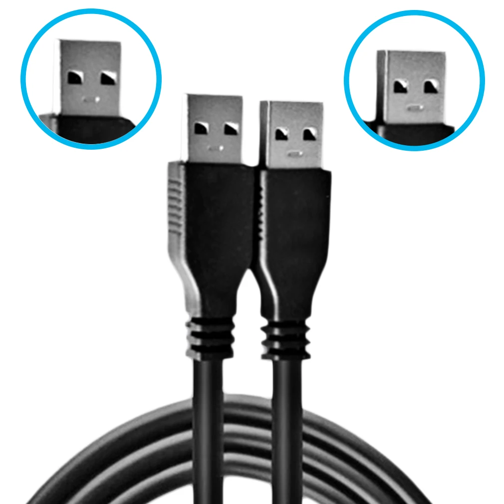 Macho preto do usb 2.0 ao adaptador masculino do cabo do cabo do conector da extensão de m/m do macho do fio usb 2.0 ao adaptador masculino do conector da extensão de m/m
