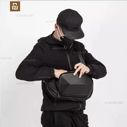 Youpin polyhedron messenger bag backpack men's anti-theft shoulder messenger bag men's waterproof short trip mi hong chest bag