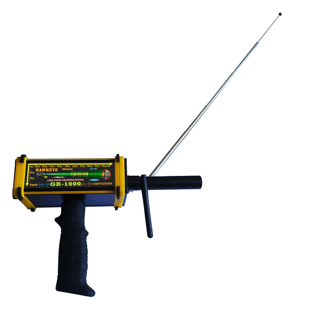 Factory supply GR1000 Radar scanning high range of deep soil metal detector gold, long range detector de metales GR-1000