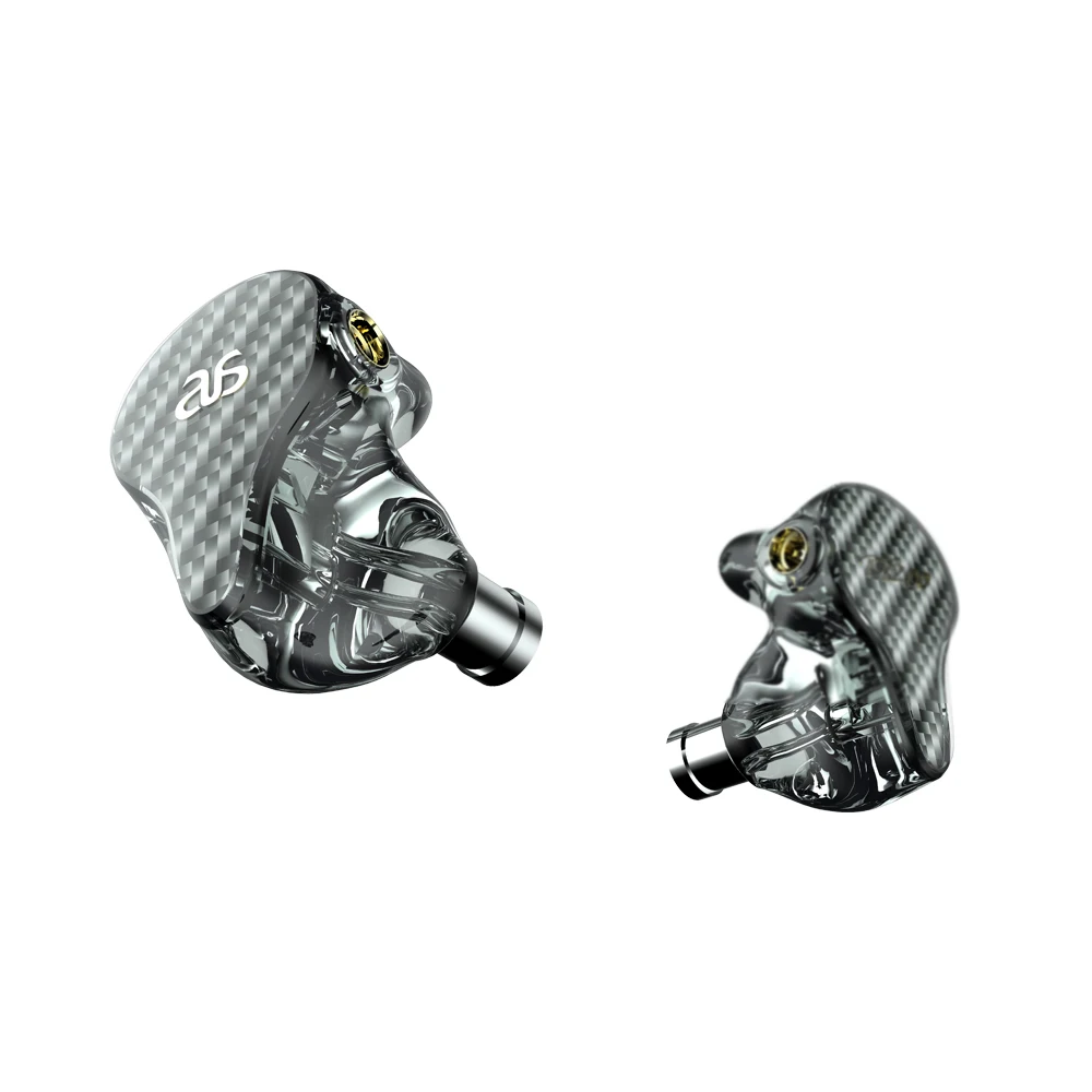 Наушники AUDIOSENSE DT200 Hi-Fi Stereo Knowles 2BA, IEMs со съемным кабелем MMCX, полимерный корпус с 3d-печатью