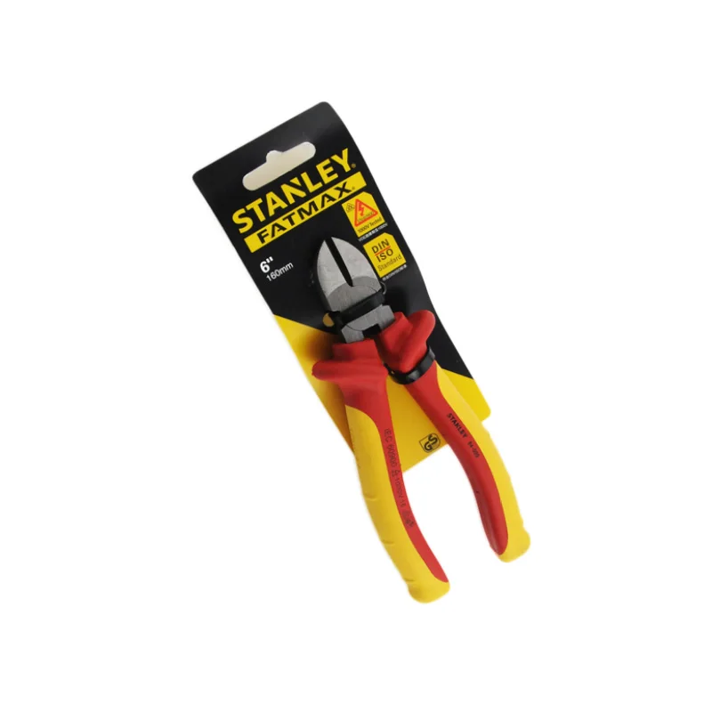 Stanley-Diagonal Alicate Isolado, Alicate De Corte, Cortador De Fio, Multitool para Eletricista, VDE 1000V, 1 Pc