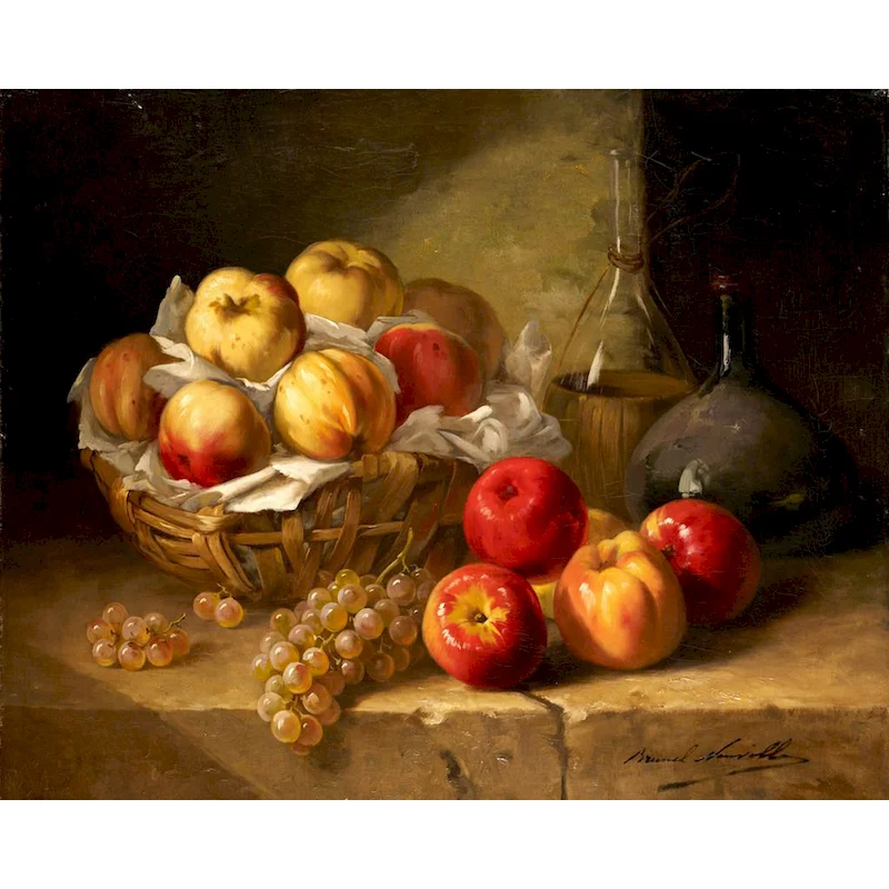 Paint By Number Still Life Landscape Drawing On Canvas DIY Pictures By Numbers Kits For Hand Painted Painting Home Decor