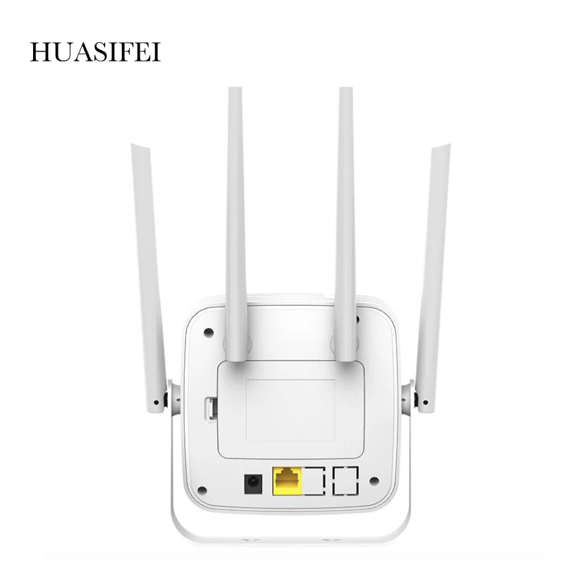 HUASIHEI 4g Wifi Router Cat4 150Mbps 3000mAh Battery Wireless Mobile Wifi Dongle Quad High Gained External Antennas Sim Router