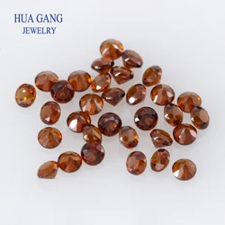Garnet Natural Gems AAAAA Round Shape Garnet Gemstones Stone For Jewelry Making High Quality