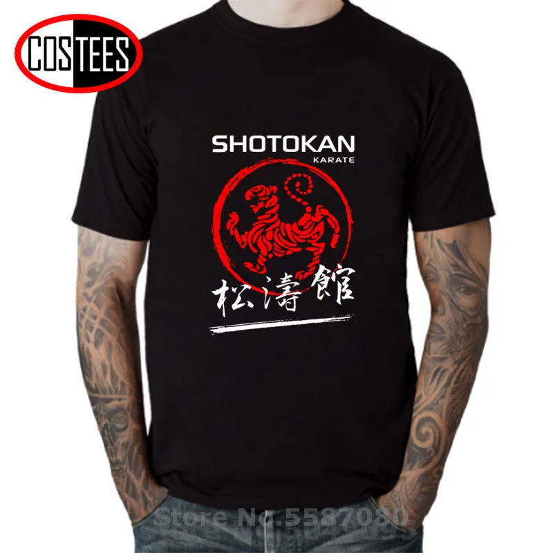 Japanese Kanji Shotokan Karate Taijutsu Martial T Shirts Fashion Men Women Kimono Karate Shotokan T-shirt Unisex Short Tee shirt