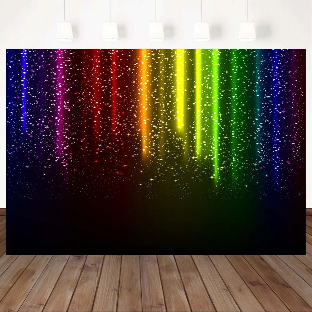 Phát Sáng Phông Nền Chụp Ảnh Dán Tùy Chỉnh Sinh Nhật Hình Nền Trang Trí Đồ Bộ Đảng Bối Cảnh Cho Studio Ảnh
