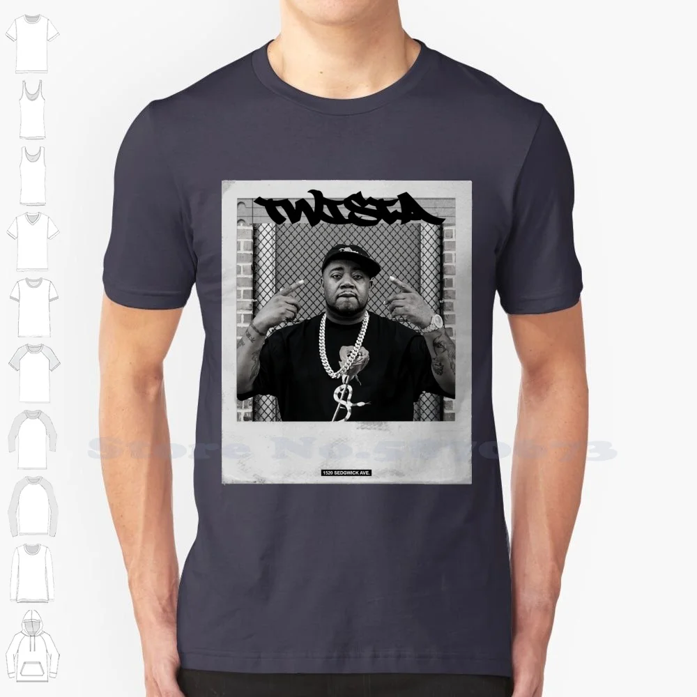 Twista 100% Cotton T-Shirt Rap Music R O All Flows Reach Out Boom Bap 90S Hip Hop R A The Rugged Man All My Heroes Are Dead Ra