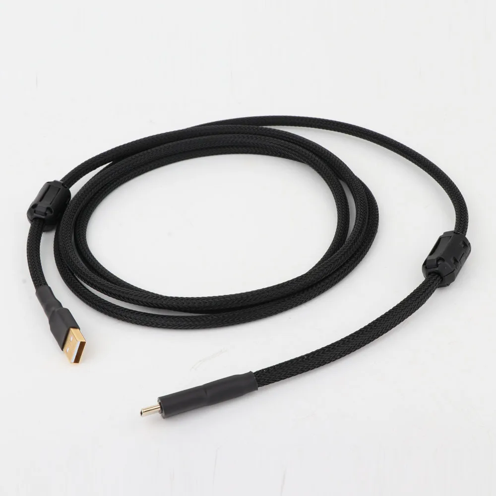 Preffair X401 USB-IF Bersertifikat Kabel USB C ke USB A 2.0 |   Pengisian Cepat & Kabel Sinkronisasi Data Berlapis Emas 24K untuk DAC Ponsel