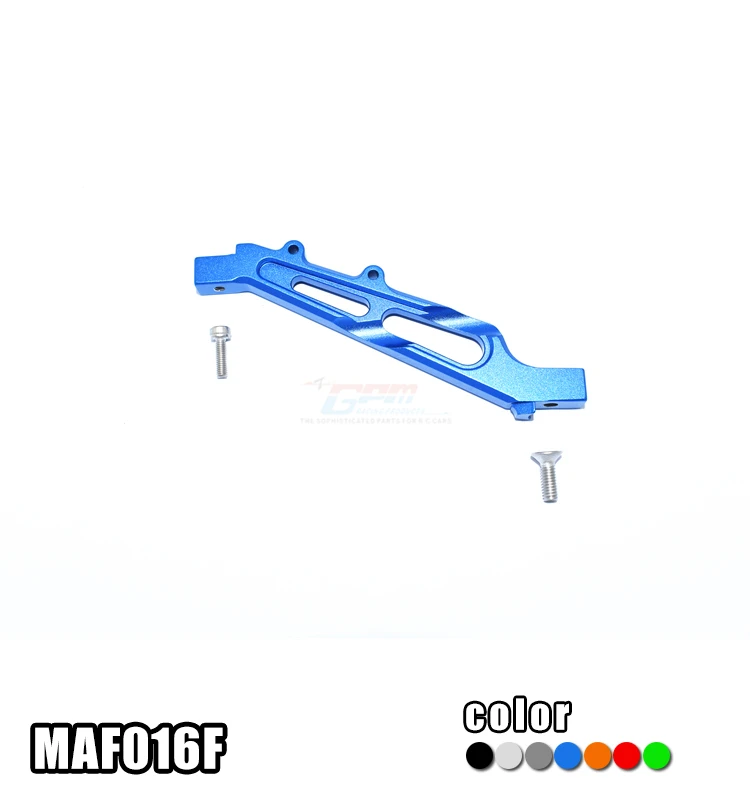 GPM ALUMINUM FRONT CHASSIS BRACE For 1/7 4WD ARRMA INFRACTION 6S BLX ALL-ROAD STREET BASH-ARA109001 RC Upgrade