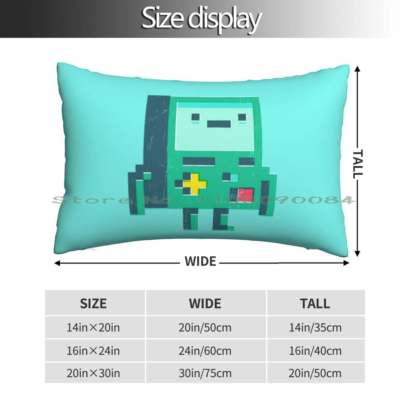 Pixel Boy Pillow Case 20x30 50*75 Sofa Bedroom Queenart Queenfanart Music Lyrics Freddie Brian May Roger Taylor John Deacon