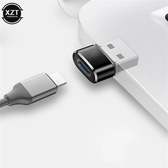 タイプCから USB A 変換コネクタ データ伝送 コンパクト 50点