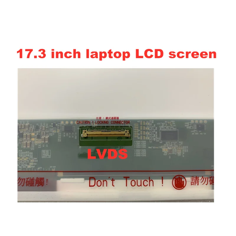 Imagem -03 - Painel de Tela Lcd Lvds 40pin para Laptop 17.3 Polegadas Sementes Lp173wd1 Tla1 B173rw01 V.3 Lplp173wd1 Tln2