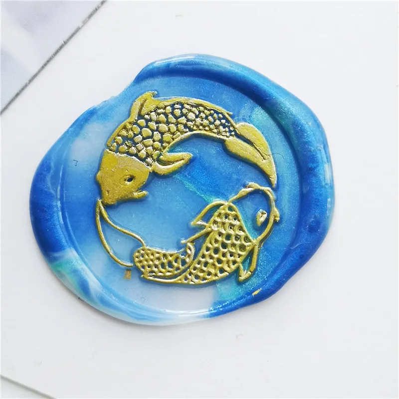 Koi Fish Wax Seal S… - image