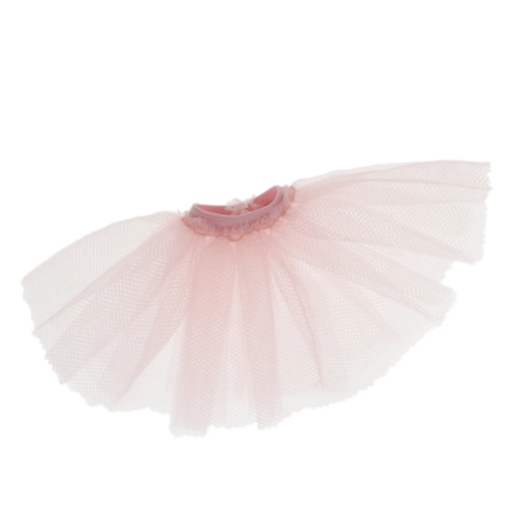 1/6 Bjd Kleding, mooie Pop Meisje Kanten Jurk Mini Ballet Rok Voor 12Inch Blythe Azone Licca Poppen Kostuum Outfit