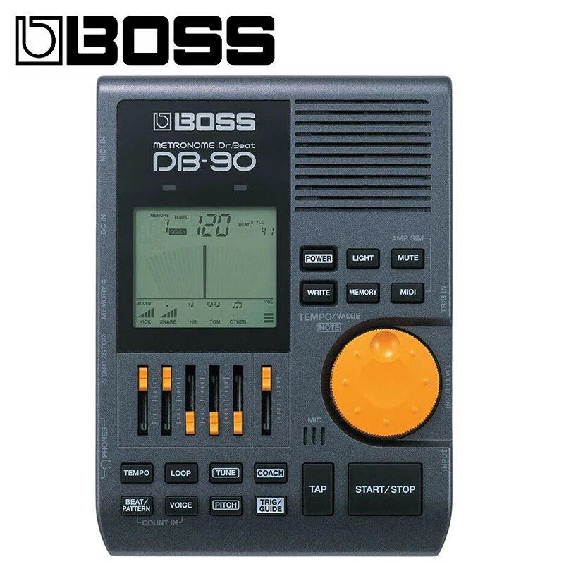 BOSS DB-90 Dr. Beat BRAND Digital Metronome Rhythm Training Click sound source