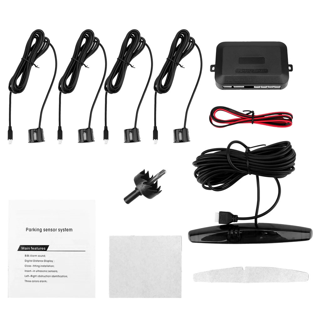 Auto Car Detector Car LED Parking Sensor Universal Reverse Backup Radar Monitor System