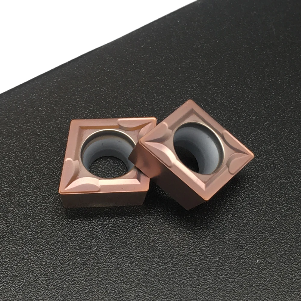 10 Chiếc CCMT09T304 FT1125 Cho Thép Không Gỉ Chất Lượng Gia Công Tiện Bằng Máy CNC Toolturning Dụng Cụ Carbide Miếng Lót Cho Máy Tiện