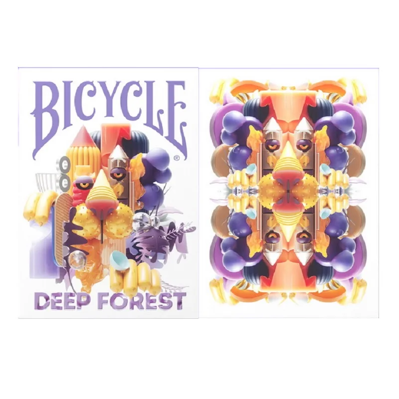 Bicycle Deep Forest Playing Cards Poker Size USPCC Deck Magic Card Games Magic Props Magic Tricks for Magician