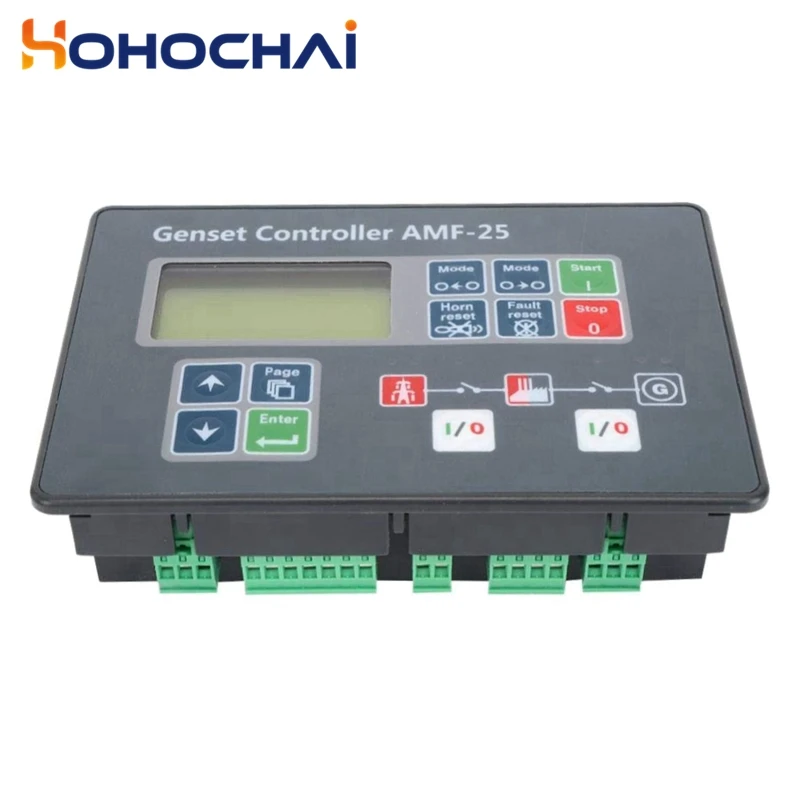 Imagem -05 - Auto Start e Stop Control Module Gerador Diesel Genconjunto Controller Substituir Original Amf25 Amf-20