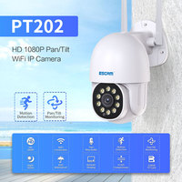 ESCAM PT202 2MP 1080P 360 Degree Wireless PTZ IP Dome Camera Outdoor Water-proof Intercom Baby Monitor