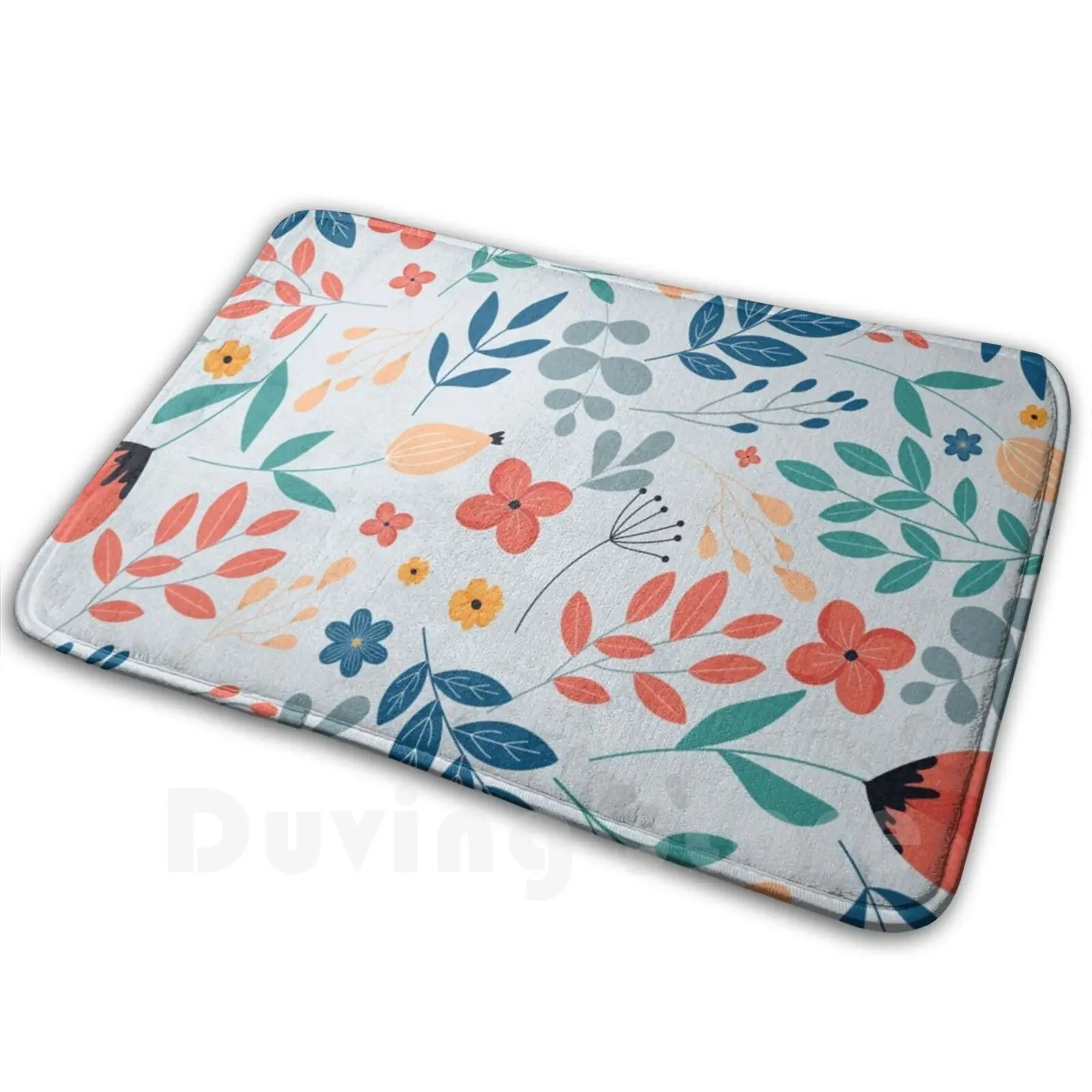 رهيبة أنماط الأزهار تصميم حصيرة البساط السجاد المضادة للانزلاق الحصير غرفة نوم أنماط الأفلام الرياضية خارقة الموسيقى الفرقة أنيمي #1