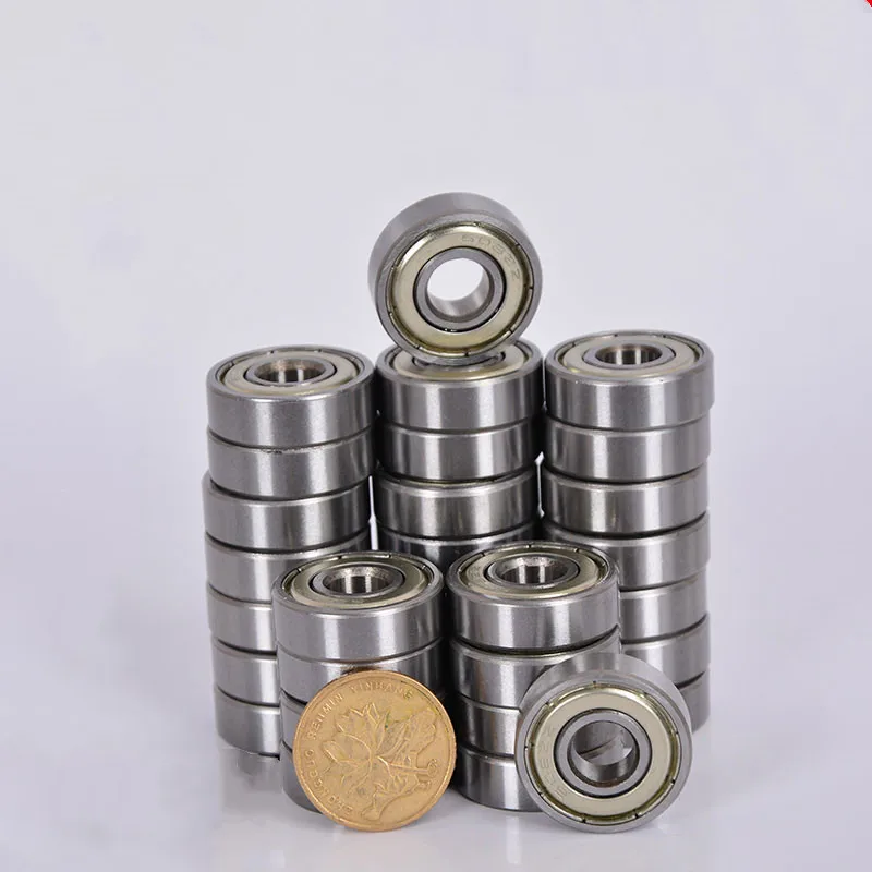 10pc/lot Miniature Ball bearing 623zz 624zz 625zz 626zz 627zz 628zz 629zz 608zz Deep Groove Steel Sealed Motor bearing  parts