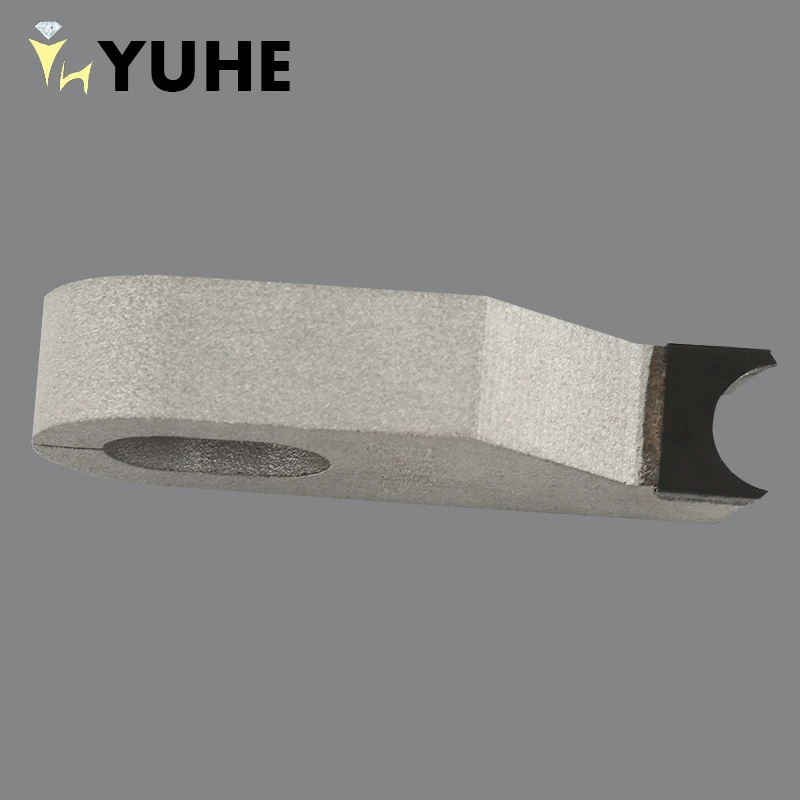 YuHe PCD Diamond Acrylic Polish Milling Machining Cutter Concave Posalux Tool for Engraving Drilling Polishing Diamond