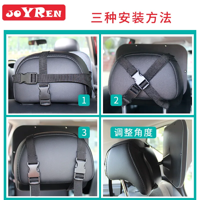 Baby Rearview Mirror Child Safety Seat Auxiliary Sight Glass Car Interior Baby Rearview Mirror 360 Degree Adjustable Angle