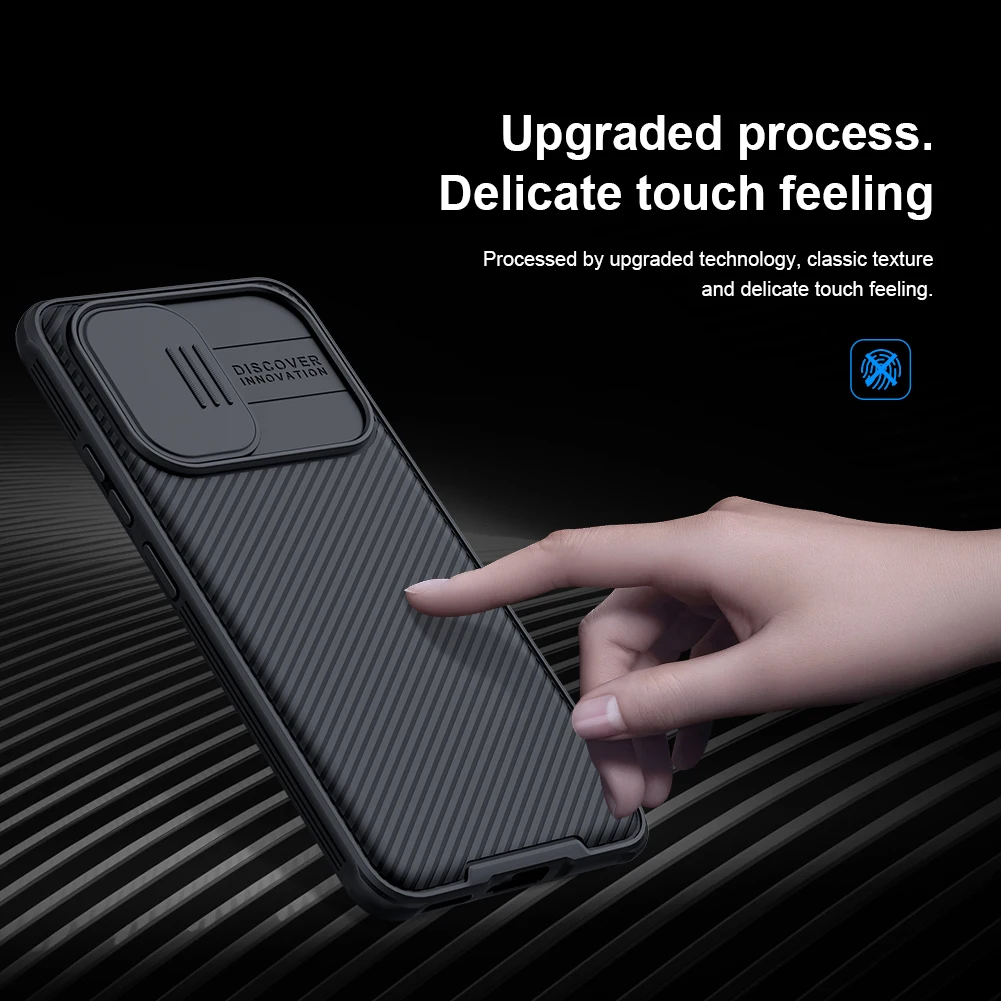 POCO F3 Case Nillkin Slide Protect Lens Camera Protection Case for Xiaomi Pocophone X3 NFC/X3 Pro GT F3 Cover