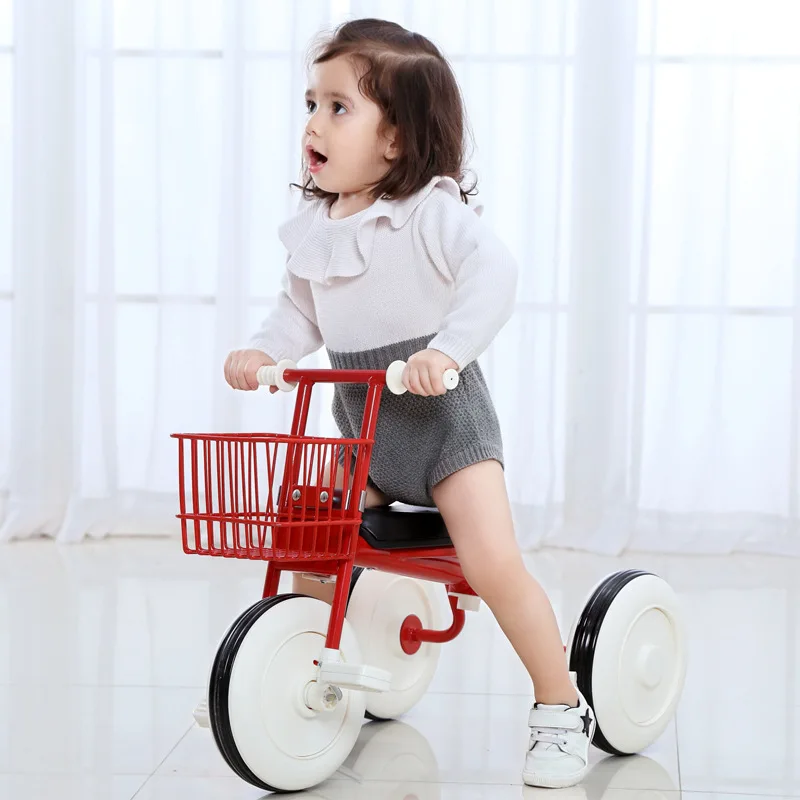 LazyChild Ride On Tricycle Kids Balance Bike Portable Baby Bicycle Stroller Tricycle Scooter Learning Walk With Pedals New