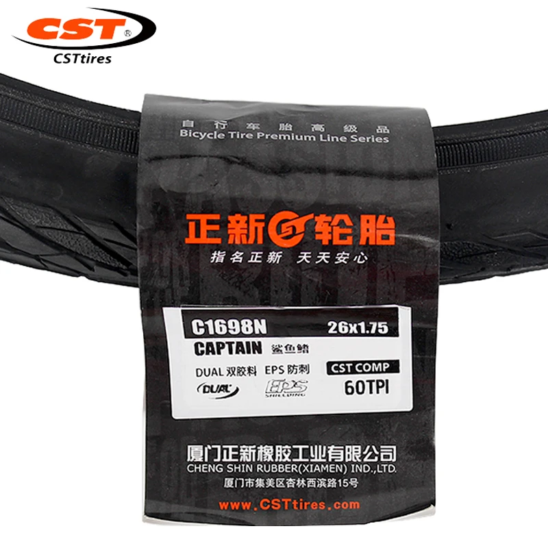 CST mountain bike tires C1698 Folding Stab proof 26 27.5 inches 27.5*1.75 Bicycle parts Antiskid wear resistant bicycle tire