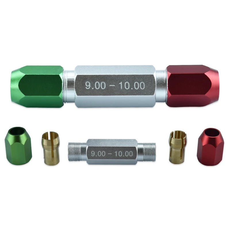 1pcs 0.1-0.49mm 0.5-5.99mm 6-9.99mm 20.0mm Cylindrical Pin gauge Smooth Plug Gauge Hole Gauge holder step Pin Gage handle