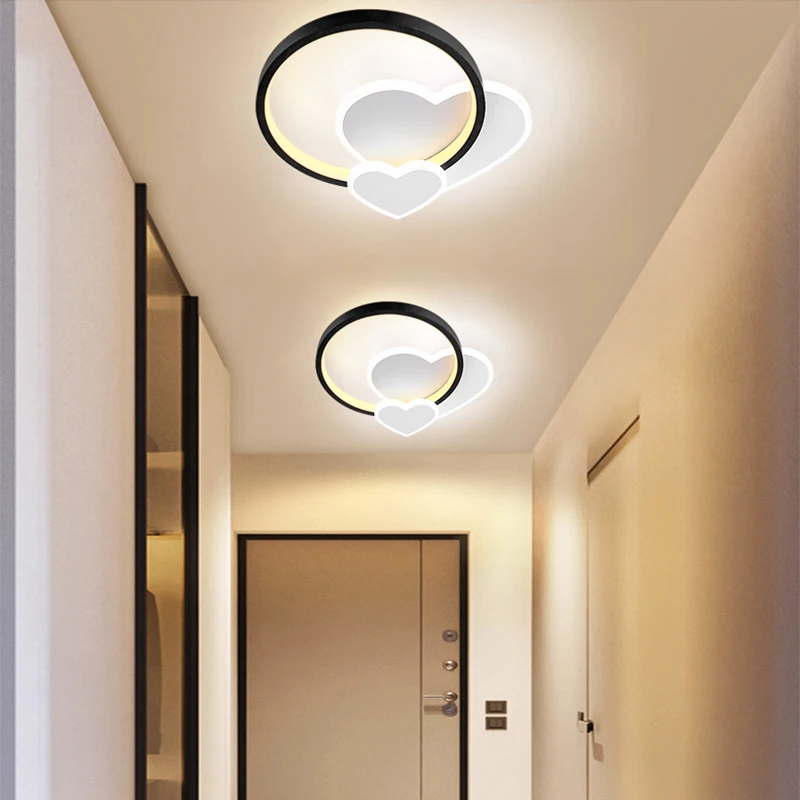 Nordic Bedroom LED Ceiling Lights Corridor Ceiling Lamp Cloakroom Aisle Ceiling Light Living Room Remote Control Lighting