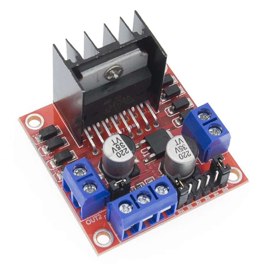 L298 New Dual H Bridge DC Stepper Motor Drive Controller Board Module L298N for Arduino stepper motor smart car robot