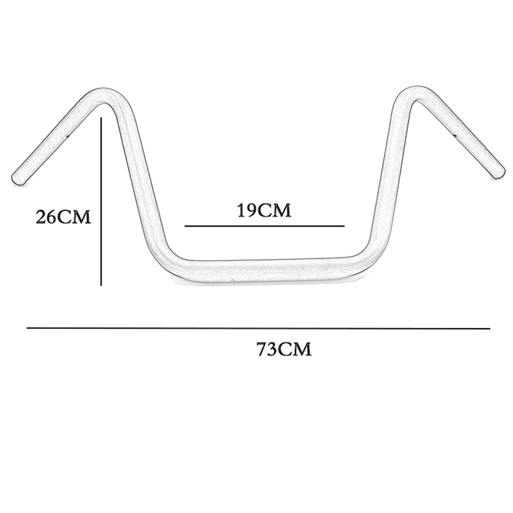 Retro 25mm Motorcycle Handlebar 1\