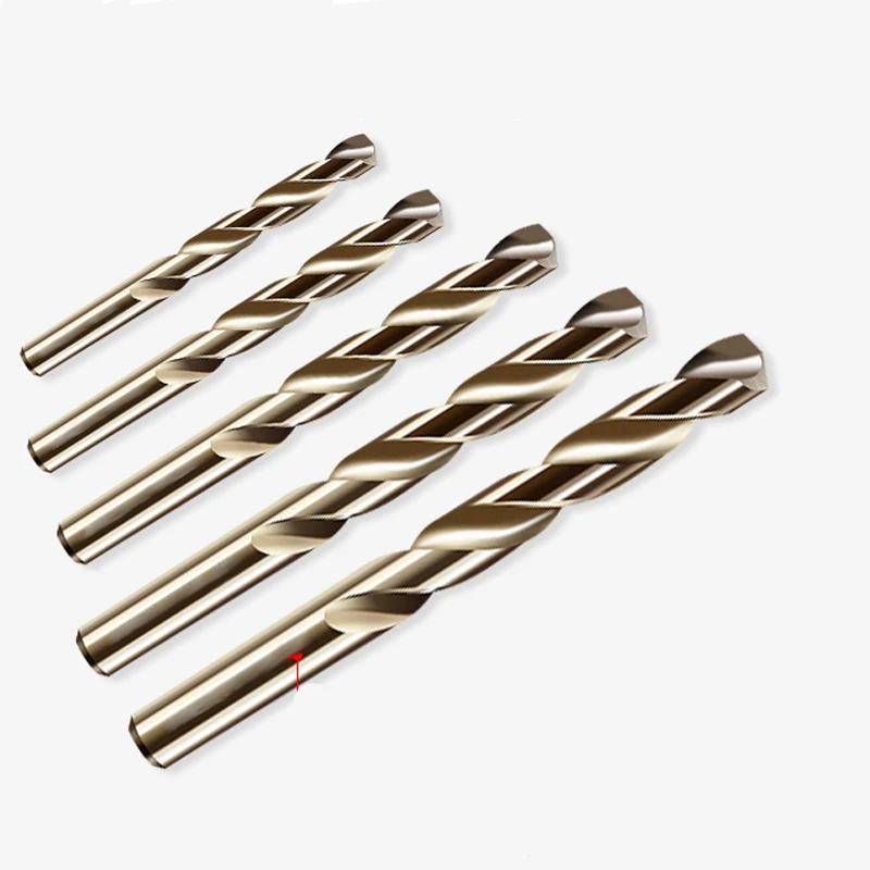 Cobalt High Speed Steel Twist Drill Bit Set M35 Stainless Steel Tool Set Accessories for Metal Drilling Cutter Machine HSS Co