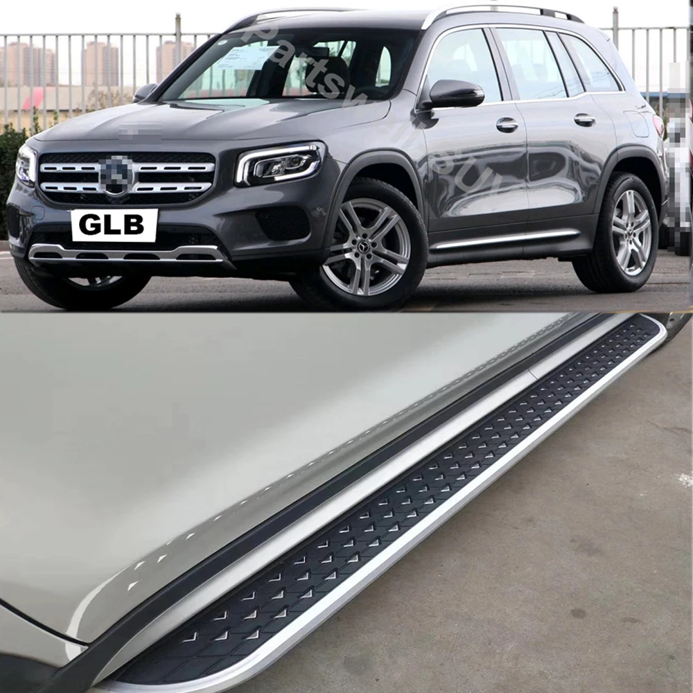 Running Boards Side Steps Pedals Nerf Protector Bar fits for Mercedes Benz GLB X247 2019-2022