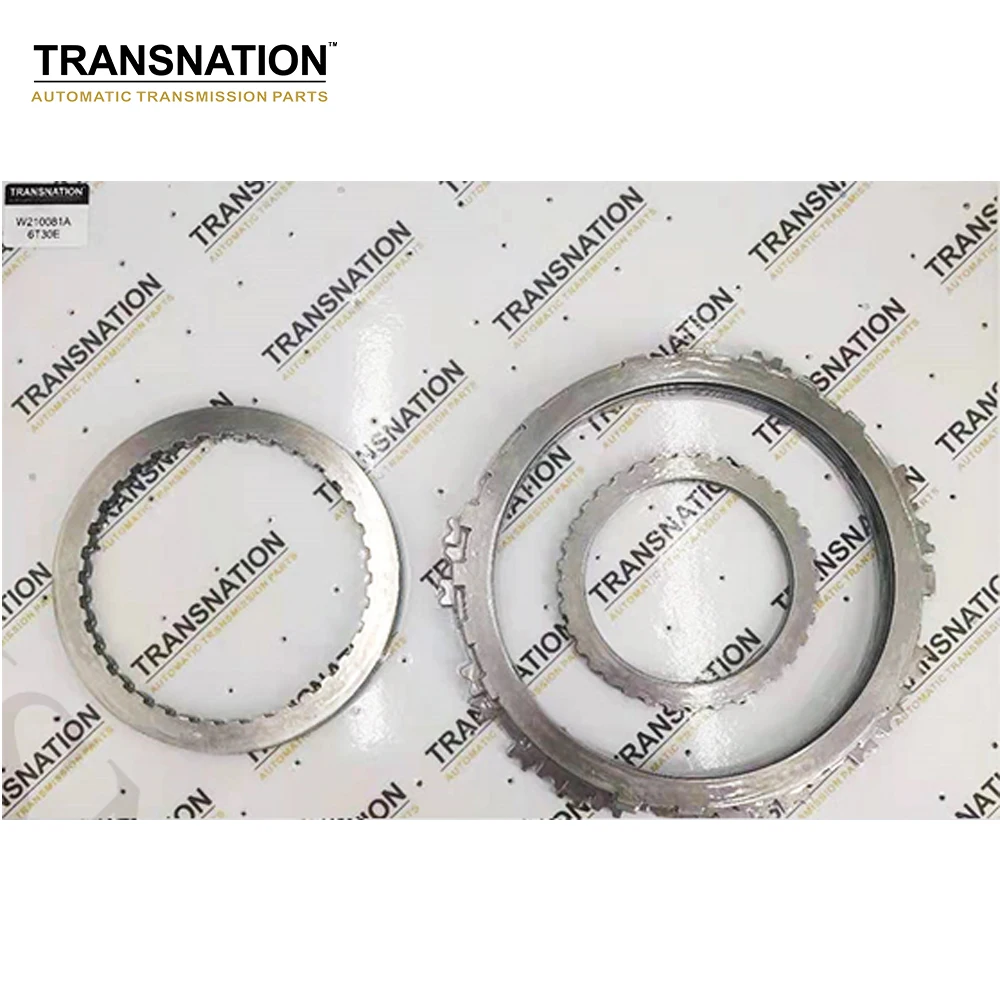 

6T30 6T30E Automatic Transmission Clutch Plates Steel Kit Fit For Buick Cruze 1.6 Car Accessories Transnation W210881A